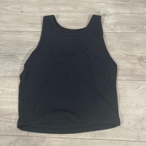 black crop top american eagle